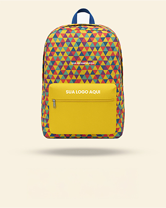 Mochila colorida Personalizada Saks