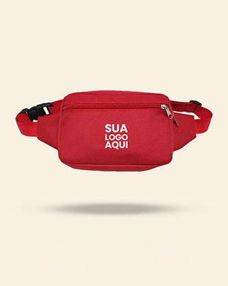 Pochete Vermelha Personalizada Saks