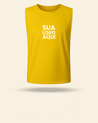 Camiseta amarela Personalizada Saks