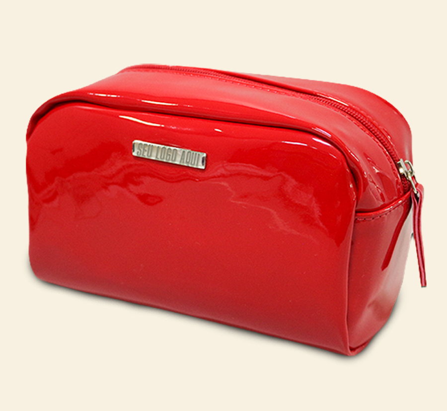 Nécessaire vermelha brilho